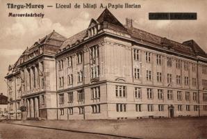 Targu Mures, girl school, Marosvásárhely, A. Papiu Ilarian leány iskola