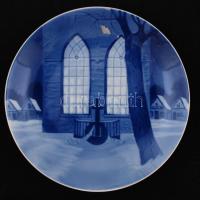 Rosenthal Weihnachtsteller 1916, levonóképes, jelzett, hibátlan, d:20 cm