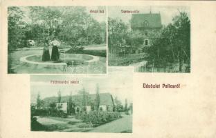 Palics, Artézi kút, Vermes villa, Földmíves iskola  / well, villa, farmer school