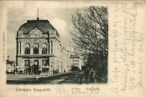 1899 Szeged, Kass vigadó, kiadja Schulhof Károly (EK)