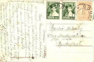 Székelyudvarhely, Katolikus templom és gimnázium; Kováts fényképész felvétele / girl school