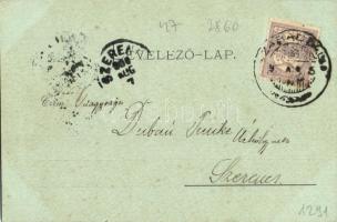 Temesvár, Gyárváros kelet felé; Vorst. Fabrik (Ostseite); kiadja Mángold Sándor