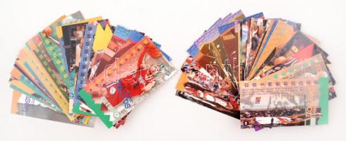 Amerikai kosárlabda kártyák, 62 különböző db