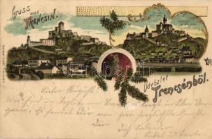 1899 Trencsén, 200 év előtt / vor 200 Jahren; Gansel Lipót kiadása, litho