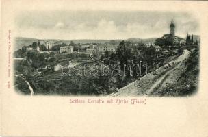 Fiume, Schloss Tersatto, Trsat, Kirche / castle, church