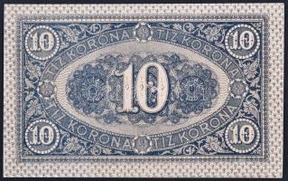 1919. augusztus 9. 10K T:I- hajtatlan, sarokkopás és hajlás
Hungary 09.08.1919. 10 Korona C:AU unfo...