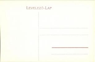 Pécs, Nemzeti Casino, Lehr Izidor áruháza, Ullmann Károly kereskedései (képeslap füzetből / from pos...