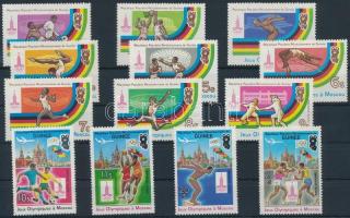 1982 Nyári olimpia sor Mi 896-908 A