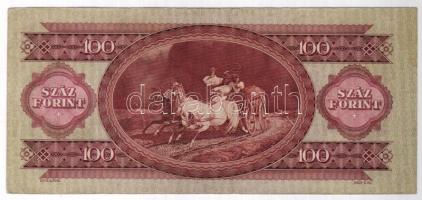 1949. 100Ft enyhén ferde nyomat T:II