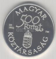1993. "Régi dunai hajók" 500Ft T:PP Eredeti díszdobozban, tanúsítvánnyal!