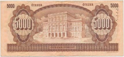 1992. 5000Ft "J" sorozat T:III