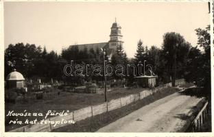 Kovászna-fürdő, Római katolikus templom, temető / Roman Catholic church, cemetery