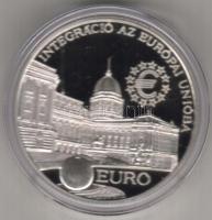 1997. "Integráció az EU-ba" 2000Ft Ag T:PP Eredeti díszdobozban, tanúsítvánnyal!