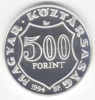 1994. "Kossuth Lajos" 500Ft Ag T:PP Eredeti díszdobozban, tanúsítvánnyal!