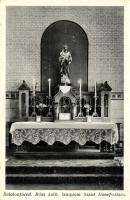 Balatonfüred, Római katolikus templom, Szent József oltár, belső