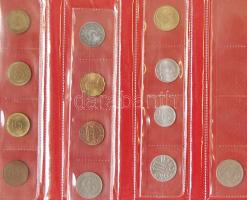118db túlnyomóan klf fémpénz, benne nominál, Dél-Korea, Makaó, Dél-Afrika, szettek és még sok más jó...