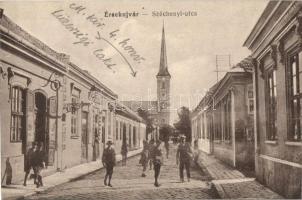 Érsekújvár, Nove Zamky; Széchenyi utca, üzletek / street, shops