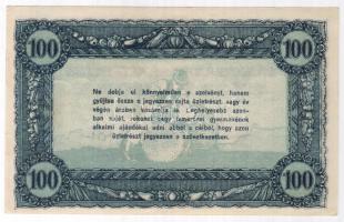 1920-as évek 100K vásárlási visszatérítés "Kalocsai Hangya fogy. és ért." lila fny-sal T:I