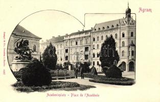 Zagreb, Agram;, Akadémia tér / academy square