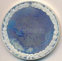 Lőrincz István (1901-1985) 1931. "Házasságkötésünk emlékére" jelzett Ag emlékérem, modern ...