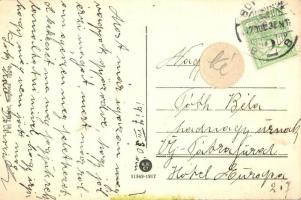 Sopron, Hubertus-villa; kiadja Piri Dániel