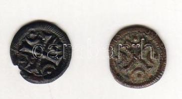 II.Béla 1131-1141. Denár Ag ÉH.52 (2x) T:2/3