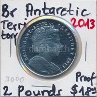 Brit Antarktiszi Területek 2012. 2Ł Cu-Ni Pingvinfiókák T:BU British Antarctic Territory 2012. 2 Pounds Cu-Ni Penguin chicks C:BU