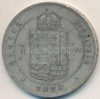 1879KB 1Ft Ag "Ferenc József / Középcímer" Körmöcbánya T:2- ph.
Hungary 1879KB 1 Forint A...