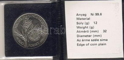 1981. 100Ft "FAO" T:BU Eredeti tokban, tanúsítvánnyal