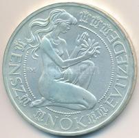 1984. 500Ft Ag "Nők évtizede" sérült eredeti tokban, tanúsítvánnyal T:BU