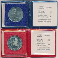 1983. 100Ft alpakka "Czóbel Béla" + 100Ft alpakka "Simon Bolivár" + 100Ft alpakk...