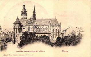 Kassa, Kosice; Erzsébet székesegyház, kiadja László Béla / cathedral