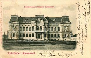 Kassa, Kosice; Felső-Magyarországi múzeum; Hajts Kornél felvétele / museum