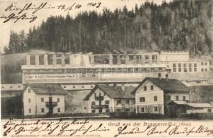 Bruggermühl (Kirchbichl, Tirol) Eggner & Lüth Portlandcement-Fabrik / factory