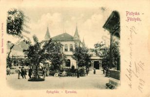 1899 Pöstyén, Pistyán; Gyógyház / spa