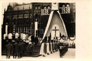 1938 Budapest V. Országház; Szent István 900 éves évfordulója, aranymise