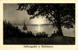 21 db Balatoni kép, főleg vitorlás; vegyes minőség / 21 postcards of Balaton, mainly sailing boats; ...