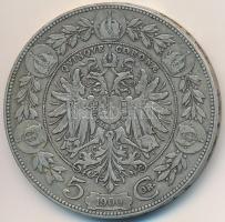 Ausztria 1900. 5K Ag "Ferenc József" T:2-,3 apró ph.
Austria 1900. 5 Corona Ag "Fran...
