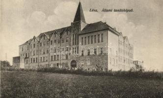 Léva, Állami tanítóképző / teachers training institute (EB)