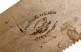 Kézifűrész, jelzett (Szentgotthárdi Kaszagyár), h:42 cm