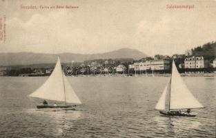 5 db képeslap, 2 db Gmunden; Bolzano, Bozen; Braunschweig, Matrei; vegyes minőség / 5 unused postcar...