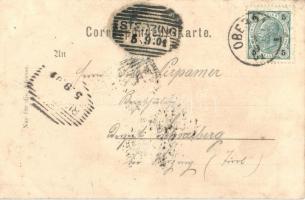 Blizsi Lhota, Vorderstift; Station Oberplan, Forsthaus, Gasthaus zur Moldan; Verlag J. Seidel / rail...