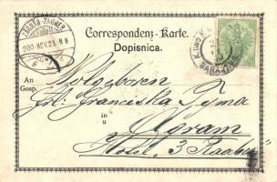 Sarajevo, folklore, floral litho