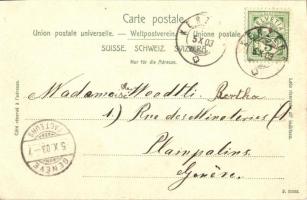 Kerzers, Bahnhofstrasse / street of the railway station, ironware shop