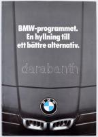 cca 1970 BMW programkatalógus, kis folttal, svéd nyelven / Catalogue with minor fault