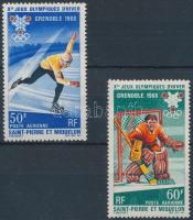 1968 Téli olimpia, Grenoble sor Mi 423-424