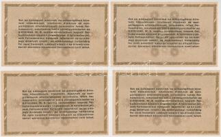 1946. 10.000AP (4x) mindegyik sorozat és sorszám nélkül T:I,I-