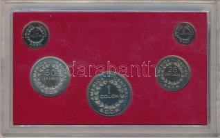 Costa Rica 1976. 5c-1C 5xklf db szettben, eredeti plasztiktokban T:PP
Costa Rica 1976. 5 Centimos -...