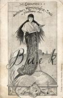 1898 Zur Erinnerung a. d. deutschen Historiker-Tag in Nürnberg /  In memory of the German Historian Day in Nuremberg 1898, artist signed (EB)