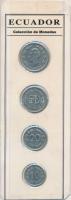 Ecuador 1974-1982. 10c-1S 4xklf db szettben T:2 Ecuador 1974-1982. 10 Cents - 1 Sucre 4xdiff, in set C:XF